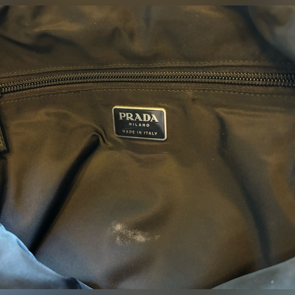 Prada Black Nylon Sling Bag—Unisex - Picture 6 of 7
